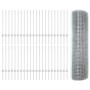 Cerca de Alambre Soldado con 44 Postes en U Plata 0.8x100 m Acero de , Postes de cerca - Ref: Foro24-3336424, Precio: 325,08 ...