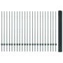 Cerca de Alambre Soldado  con 22 postes U Verde 1.4x50 m Acero | Foro24.es | Tu tienda online para hogar, jardín y más Foro24.es