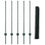 Postes de Cerca 5 pcs U-Channel Verde 100 cm Acero, Cerca Hexagonal Verde 1x10 m Acero de , Postes de cerca - Ref: Foro24-333...
