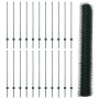 Postes de Valla  11 pcs U-Channel Verde 120 cm Acero, Valla Hexagonal  Verde 1.2x50 m Acero | Foro24.es | Tu tienda online para hogar, jardín y más Foro24.es