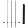 Postes de Cerca 10 pcs Canal U Gris 140 cm Acero,  Cerca Hexagonal Gris 1.4x10 m Acero | Foro24.es | Tu tienda online para hogar, jardín y más Foro24.es