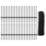 postes de valla 11 pcs U-Channel Gris 60 cm Acero,  Valla Hexagonal Gris 0.6x100 m Acero | Foro24.es | Tu tienda online para hogar, jardín y más Foro24.es