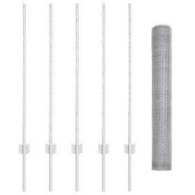 Comprar Postes de Cerca 10 pcs U-Channel 100 cm