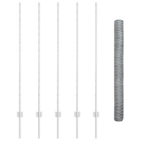 Comprar Postes de cerca 10 pcs U-Channel 140 cm