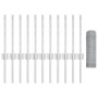 Postes de Valla  11 pcs Canales en U 40 cm Acero Galvanizado, Cerca Hexagonal  0.4x25 m Acero Galvanizado | Foro24.es | Tu tienda online para hogar, jardín y más Foro24.es