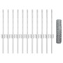 Postes de Cerca 11 pcs U-Channel 40 cm Acero Galvanizado,  Cerca Hexagonal 0,4x25 m Acero Galvanizado | Foro24.es | Tu tienda online para hogar, jardín y más Foro24.es