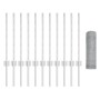 Postes para Cerca 11 pcs U-Channel 60 cm Acero Galvanizado,  Cerca Hexagonal 0.6x25 m Acero Galvanizado | Foro24.es | Tu tienda online para hogar, jardín y más Foro24.es