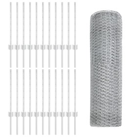 Comprar Poste de Cerca 11 pcs U-Channel 60 cm