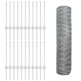 Comprar Postes de Cerca 11 pcs U-Channel 60 cm