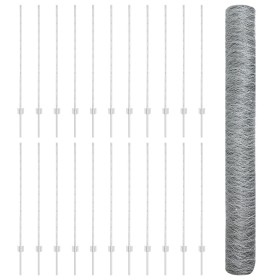 Comprar Poste de Cerca 22 pcs U-Channel 120 cm