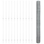 Postes de Valla  22 pcs U-Channel 160 cm Acero Galvanizado, Valla Hexagonal  1.6x50 m Acero Galvanizado | Foro24.es | Tu tienda online para hogar, jardín y más Foro24.es