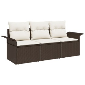 Comprar Juego de Sofá de Jardín de 3 Piezas con