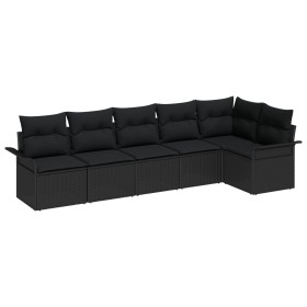 Comprar Conjunto de sofá de jardín 6 piezas con