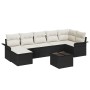 Conjunto de sofá de jardín de 7 piezas con cojines marrón poliratán de , Sofás de exterior - Ref: Foro24-3345457, Precio: 451...