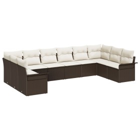 Comprar Juego de Sofás de Jardín de 10 Piezas con