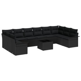 Comprar Juego de Sofá de Jardín de 11 Piezas con