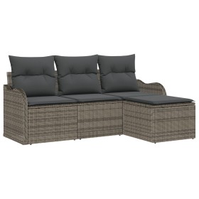 Comprar Juego de Sofá de Jardín de 4 Piezas con