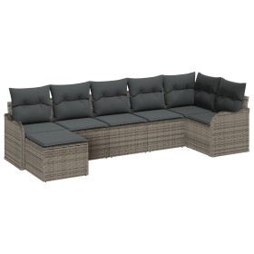 Comprar Conjunto de Sofá de Jardín de 7 Piezas