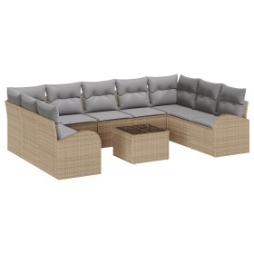 Comprar Juego de Sofá de Jardín de 10 Piezas con