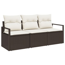 Comprar Juego de Sofá de Jardín de 3 Piezas con