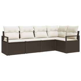 Comprar Conjunto de Sofá de Jardín de 5 Piezas