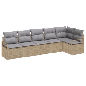 Comprar Juego de Sofá de Jardín de 6 Piezas con