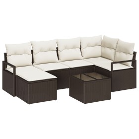 Comprar Juego de Sofá de Jardín de 6 Piezas con