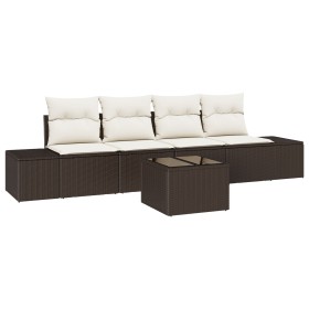 Comprar Juego de sofá de jardín de 5 piezas con