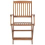 Sillas de exterior plegables 8 uds madera maciza acacia de vidaXL, Sillas de jardín - Ref: Foro24-3075084, Precio: 407,29 €, ...