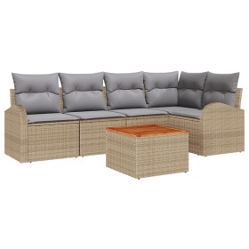 Comprar Conjunto de Sofás de Jardín de 6 Piezas