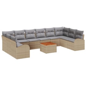 Comprar Set de Sofás de Jardín de 11 Piezas con