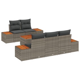 Comprar Conjunto de Sofás de Jardín de 6 Piezas