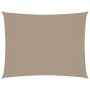 Toldo de vela rectangular tela Oxford gris taupe 2x3,5 m en Sombrillas | Comprar online en Foru.es