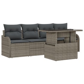 Comprar Conjunto de Sofá de Jardín de 5 Piezas