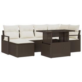 Comprar Conjunto de Sofás de Jardín de 7 Piezas