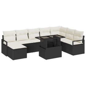 Comprar Juego de Sofás de Jardín de 9 piezas con