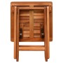 Tumbonas 2 unidades y mesita madera maciza de acacia en Tumbonas | Comprar online en Foru.es