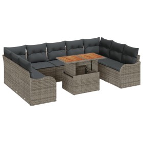 Comprar Conjunto de Sofá de Jardín de 10 Piezas