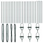 Postes de Cerca 26 pcs Verde Ø32 mm 150 cm Acero Galvanizado de , Postes de cerca - Ref: Foro24-3350117, Precio: 178,61 €, De...