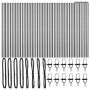 Poste para cercas 52 pcs Gris Ø32 mm 170 cm Acero Galvanizado de , Postes de cerca - Ref: Foro24-3350138, Precio: 389,24 €, D...