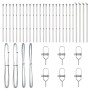 Poste de Cerca 26 pcs Ø32 mm 100 cm Acero Galvanizado de , Postes de cerca - Ref: Foro24-3350149, Precio: 117,48 €, Descuento...