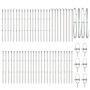 Poste de Cerca 52 piezas Ø32 mm 100 cm Acero Galvanizado de , Postes de cerca - Ref: Foro24-3350150, Precio: 226,75 €, Descue...
