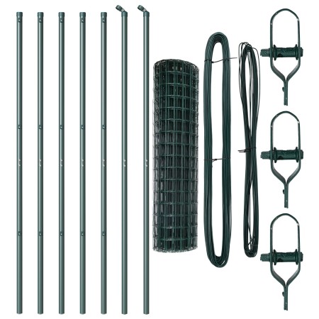 Cerca Euro Set de 2 Verde Acero con recubrimiento 10 x 1.2 m de , Paneles de vallas - Ref: Foro24-3350350, Precio: 91,13 €, D...