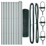 Cerca Euro de Set de 2 Verde Metal recubierto en polvo Grande de , Paneles de vallas - Ref: Foro24-3350358, Precio: 173,61 €,...