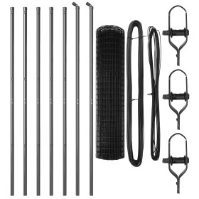 Comprar Euro Fence con 7 Postes 1.4x10 m Acero