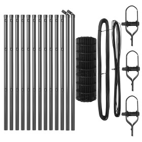 Comprar Valla Euro con 13 postes 0.6x25 m de