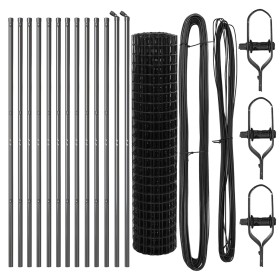 Cerca Euro Set de 2 Gris Acero 25 x 1 m Duradero Cerca Euro de , Paneles de vallas - Ref: Foro24-3350447, Precio: 147,89 €, D...