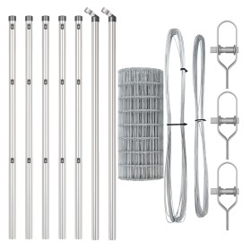 Comprar Euro Fence con 7 postes 0.4x10 m de acero