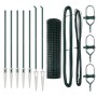 Cerca Euro con 7 Postes de Espiga 1.2x10 m Acero Galvanizado Verde de , Paneles de vallas - Ref: Foro24-3350540, Precio: 160,...