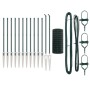 Cerca Euro con 13 postes de pica 0.4x25 m de acero galvanizado verde de , Paneles de vallas - Ref: Foro24-3350596, Precio: 16...